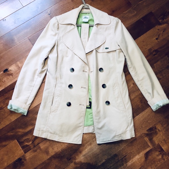 Lacoste Mini Trench Coat - Picture 1 of 2